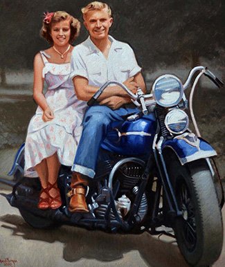 Oil Painting from photo 8 Oil Painting from photo 8