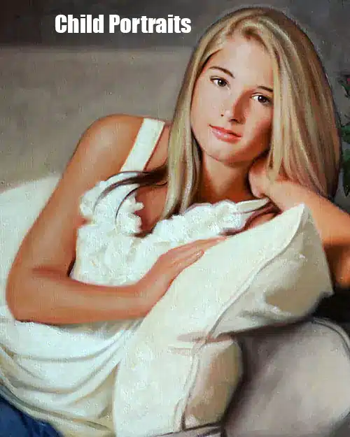 Child Portrait Paintings